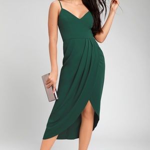 Lulus Emerald Green Dress